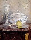 Tureen And Apple by Berthe Morisot